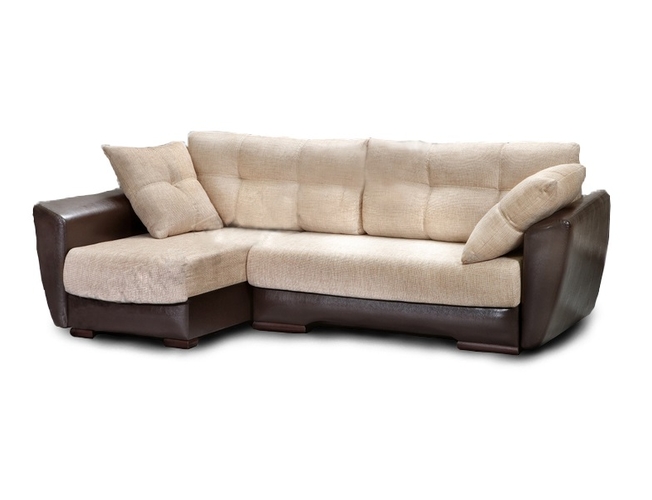 Диван угловой Комфорт-Евро с длинным подлокотником