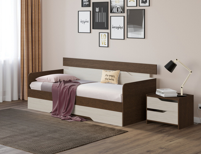 Кровать-софа Milton с ящиком