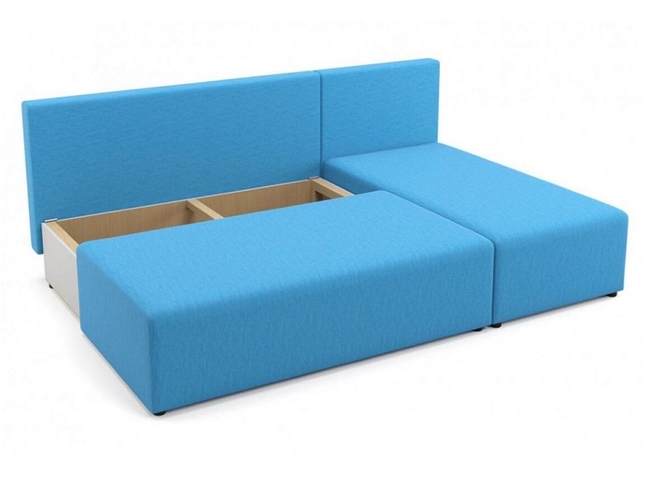 Диван угловой Нексус синий