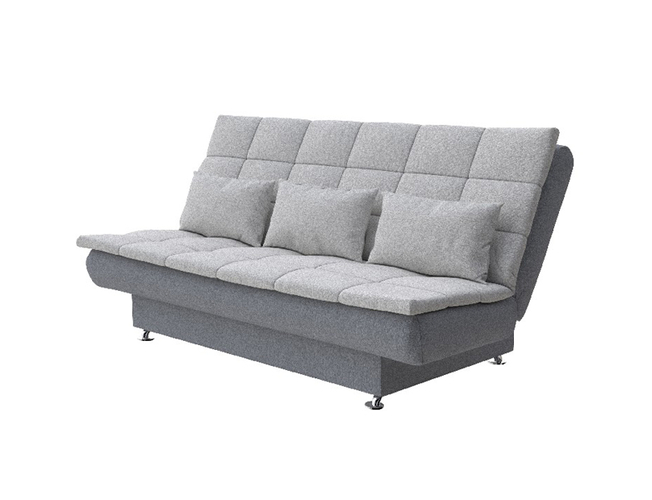 Диван-кровать Easy Light Middle next,Лама Темно-серая/Лама Светло-серый 002