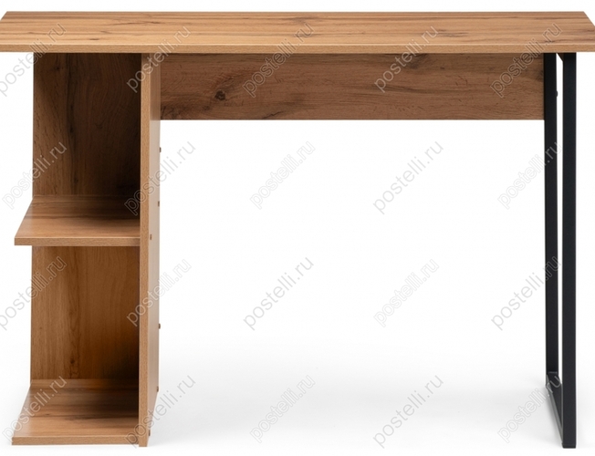 Письменный стол Челси Лофт дуб вотан/черный матовый (Арт. 473485)