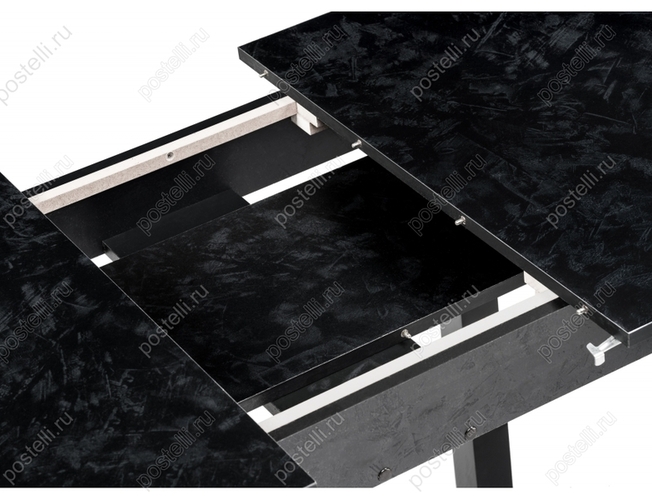 Стол Гюрен лофт черный/черный (Арт 459672)