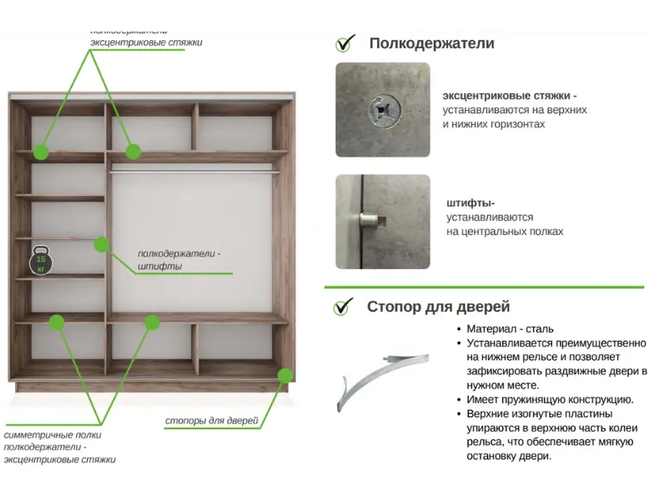 Шкаф-купе Экспресс Люкс 3-х дверный (Фото №1004 Джунгли темные)