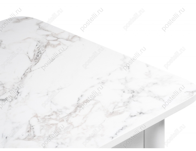 Стол Зедонг сабия/белые точёнки (Арт 459660)