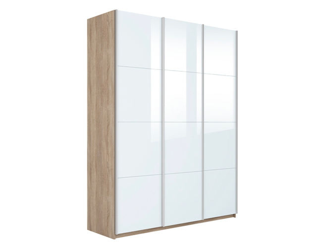 Шкаф-купе Прайм з-х дверный (Стекло), Сонома